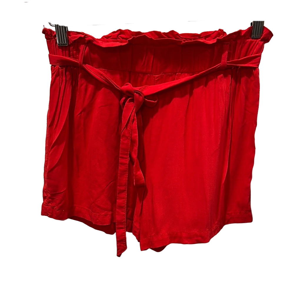 Miami Red  Shorts elastic waist size M GUC